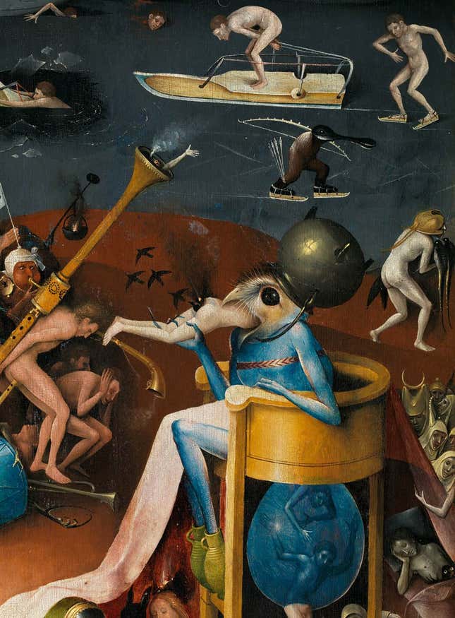 That’s a motor boat. That’s 100% a 16th century motorboat.