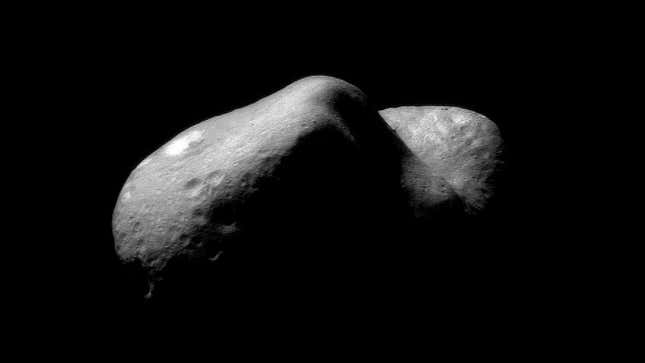 The asteroid Eros.
