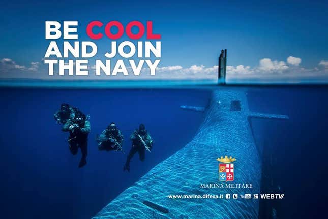Image for article titled Italians don’t think it’s “cool” when their navy speaks English