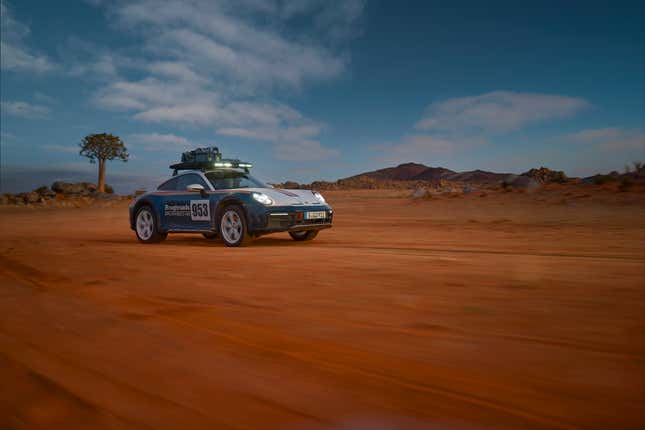 The 2023 Porsche 911 Dakar.