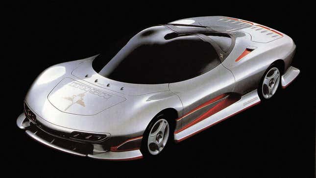 Image for article titled The 1989 HSR-II Concept Was Mitsubishi At Its Most Wildly Ambitious