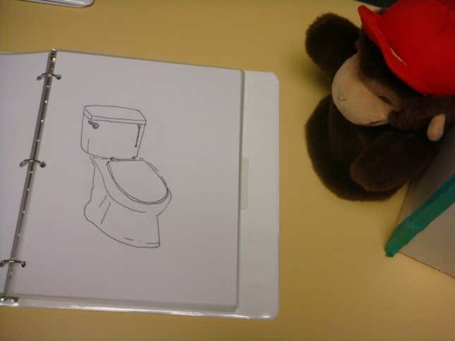 illustration in binder