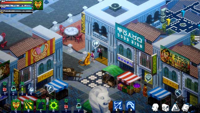 Ghostlore's market hub.