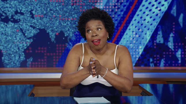 Image for article titled Leslie Jones Breathes Life Back Into 'The Daily Show'