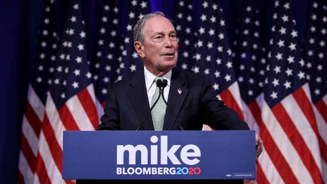 Image for article titled Michael Bloomberg Treats Self To Second, Flashier Presidential Campaign
