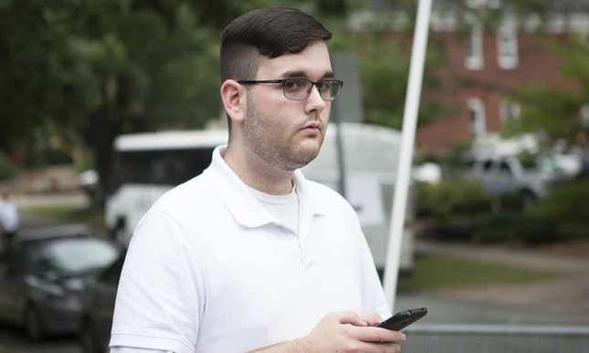 Image for article titled Murderous White Supremacist Sentenced to Life in Prison for Charlottesville Attack