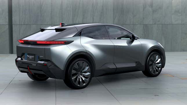 Toyota bZ Compact SUV Concept rear
