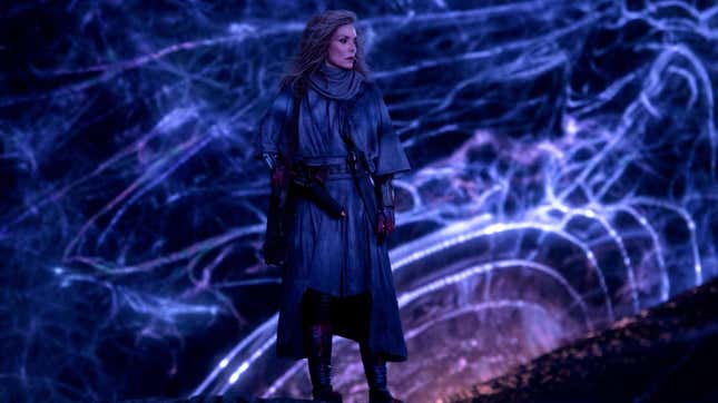 Janet (Michelle Pfeiffer) in the Quantum Realm.
