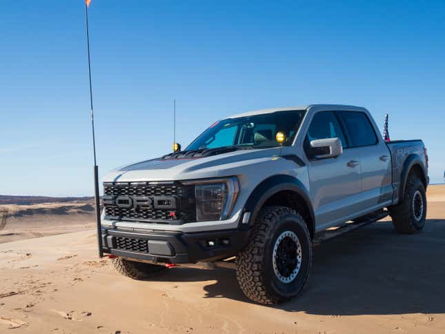Image for article titled The 2023 Ford F-150 Raptor R Is Scary Quick But Shockingly Friendly