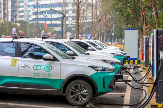 Image for article titled China Will Spend Public Money To Get EV Sales Moving Again