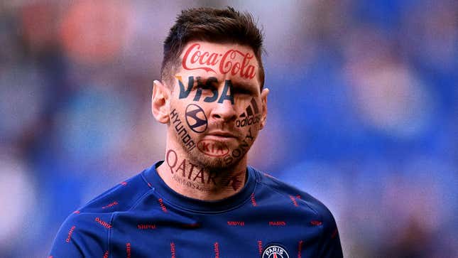 Image for article titled FIFA Increases Revenue By Requiring Brand Tattoos For All Players