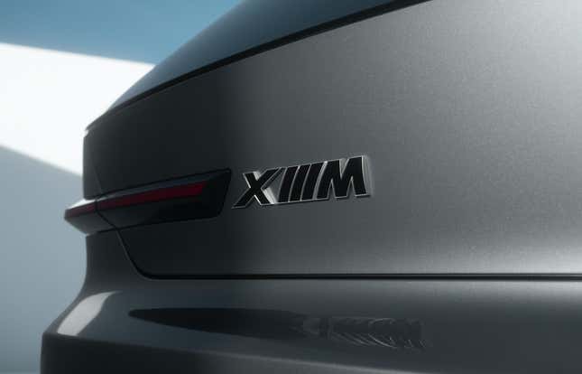 Image for article titled BMW's Concept XM Will Be The First Electrified And Most Powerful M Car Ever