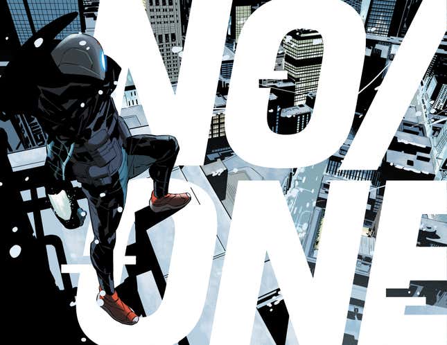 Image for article titled Patton Oswalt and Rachael Leigh Cook Are Heading Into a World of Superhero Noir in NO/ONE