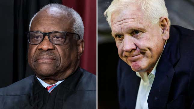 Harlan Crow, Clarence Thomas' Benefactor, Tells Congress It Can't ...