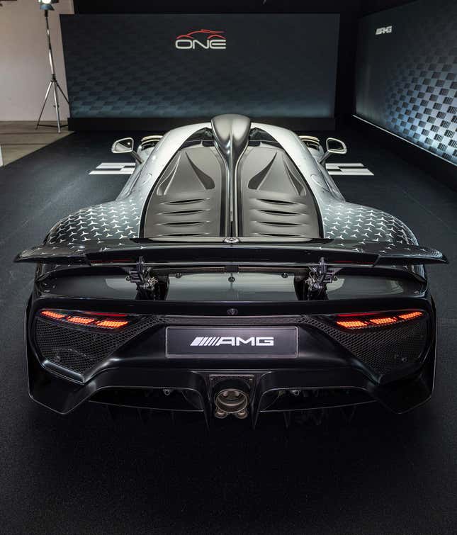 Image for article titled The Mercedes-AMG One Sounds Like the Most Complicated Road Car That Has Ever Existed