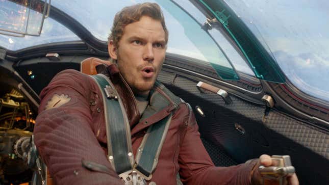 Chris Pratt as Star-Lord in Guardians Of The Galaxy