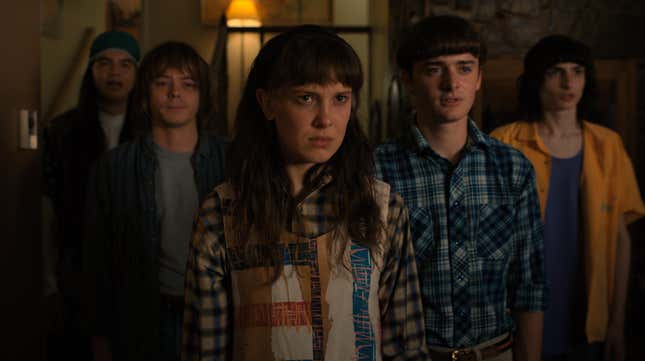 A production still from Stranger Things Season 4