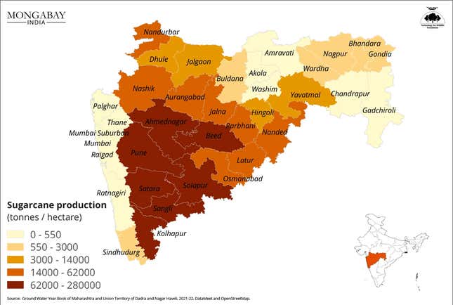 Image for article titled India's sugarcane-based ethanol plan has a big problem: water