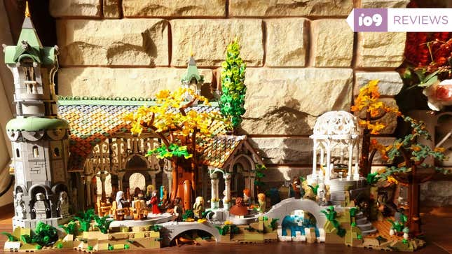 Image for article titled Lego's Huge Rivendell Set Is as Epic a Feat as the Lord of the Rings Movies