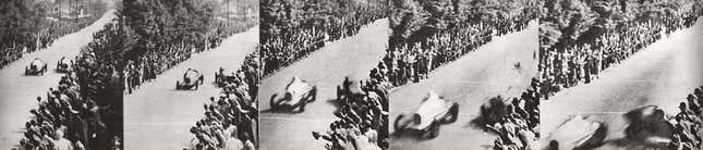A photo series of the incident’s initial moments
