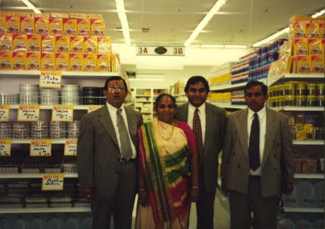 Inside the Chicago Patel Brothers.
