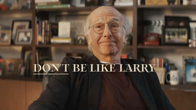 A screenshot from the FTX ad featuring comedian Larry David that ran during the Super Bowl in February 2022.
