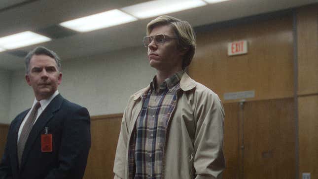 Evan Peters as Jeffery Dahmer in Netflix's Dahmer -- Monster: The Jeffery Dahmer Story