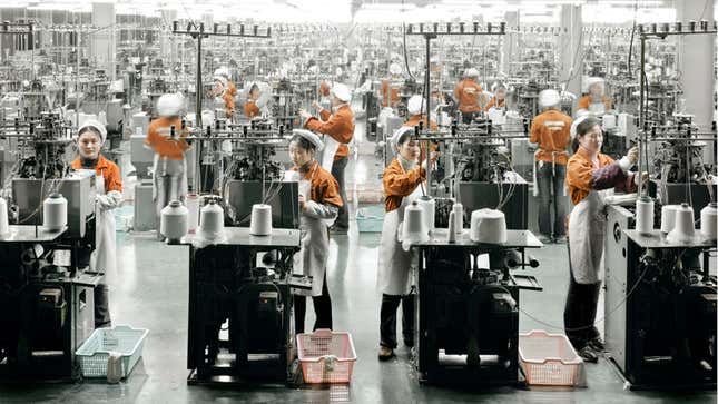 Lanswe Sock Factory Yiwu City, Zhejiang, China
