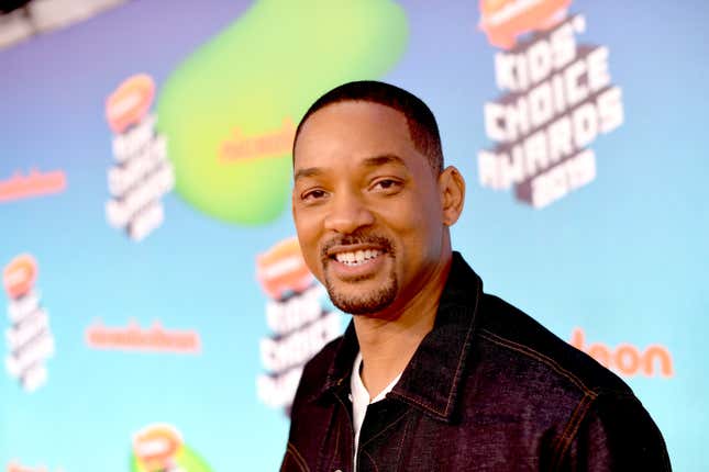 Will Smith attends Nickelodeon’s 2019 Kids’ Choice Awards at Galen Center on March 23, 2019 in Los Angeles, California. (Photo by Matt Winkelmeyer/Getty Images)