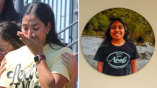 Kimberly Mata-Rubio, left, and a photo of her daughter, Lexi Rubio, which hangs in her home. 