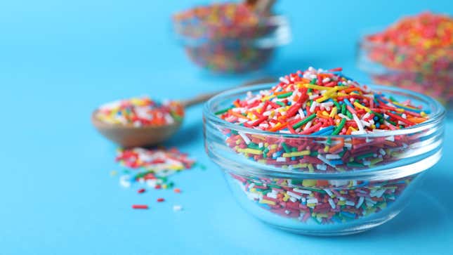 Image for article titled Do Sprinkles, Food Coloring, and Icing Ever Really Expire?