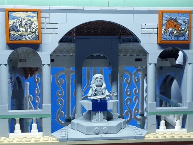 Image for article titled Lego's Huge Rivendell Set Is as Epic a Feat as the Lord of the Rings Movies