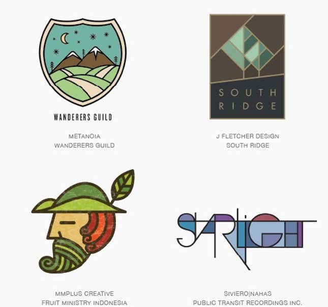 Image for article titled A branding expert’s visual breakdown of the year’s most popular logo trends