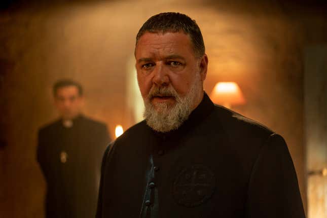 Russell Crowe in The Pope’s Exorcist 