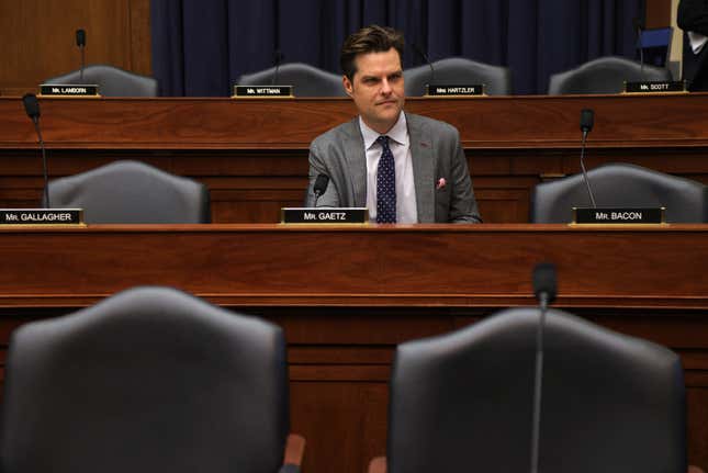 Image for article titled General Defends Critical Race Theory in the Military Against Rep. Matt Gaetz. Nobody Defended Gaetz Against Twitter, Though