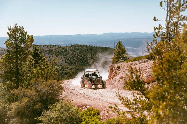 Image for article titled The 2021 Can-Am Commander Can Make Anyone Feel Like A Rally Driver