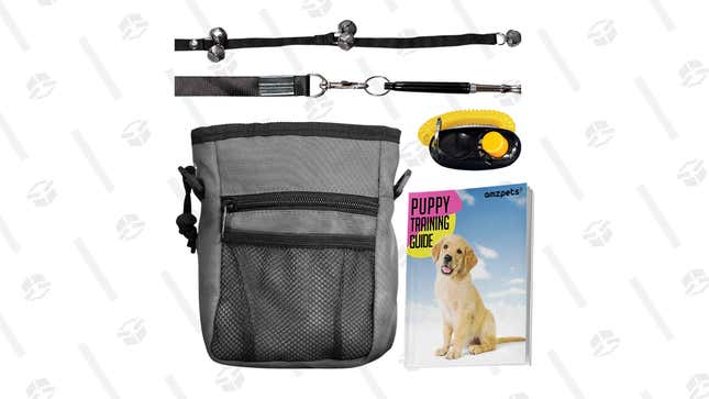 Educate Your Pup With This Dog Training Set for 15% Off