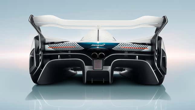 Frank Stephenson likes the diffuser and how it shrouds the inner side of the rear tires a lot, though, and so do I.