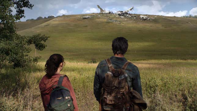 Imagen para el artículo titulado Comparten los primeros vídeos del rodaje de The Last of Us con Joel y Ellie de protagonistas