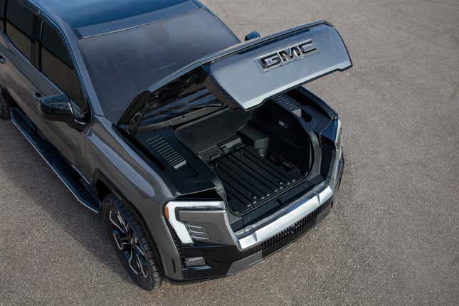 Image for article titled The 2024 GMC Sierra EV Denali Is a 754-HP Luxury Electric Pickup Truck