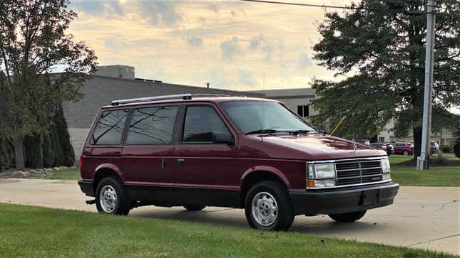 Image for article titled Everything About This Turbo Manual Dodge Caravan Is Perfect Except The Price