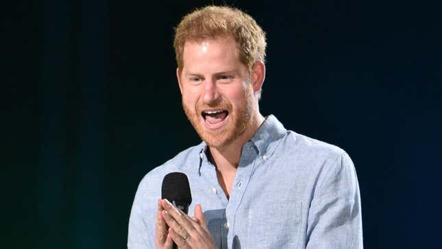 Image for article titled Newest Wellness Influencer Prince Harry Says Quitting Your Job Is Good, Actually