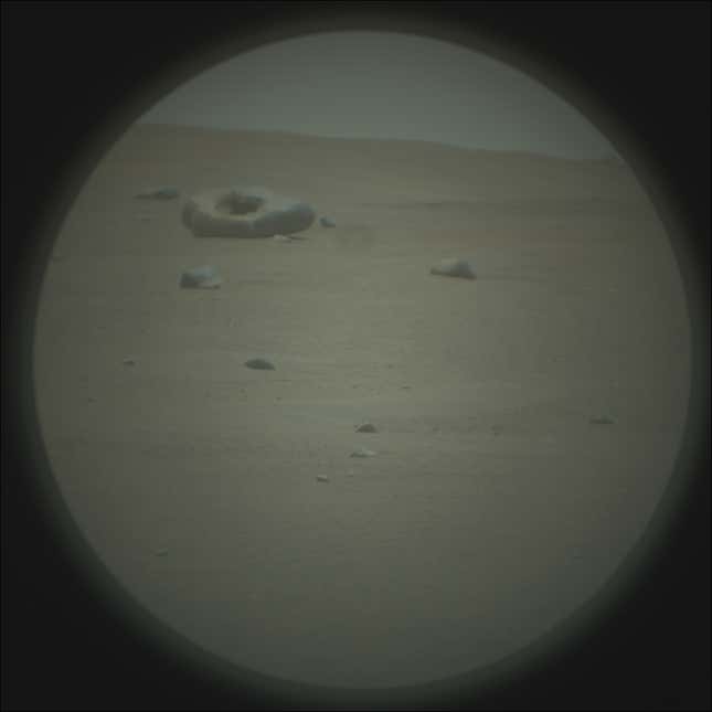 Image for article titled D&#39;oh: NASA&#39;s Perseverance Rover Finds an Other Worldly Treat on Mars