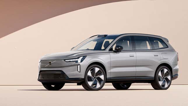 An image of the Volvo EX90 electric SUV. 