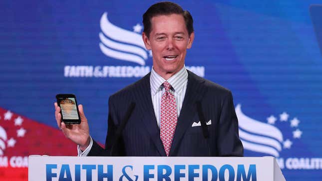 Ralph Reed, the founder and chair of the Faith &amp; Freedom Coalition.