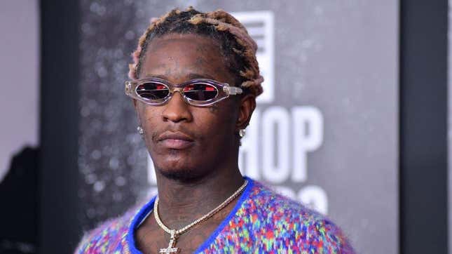 Image for article titled Lil Wayne, Birdman and Other Notable Rap Figures Could Be Witnesses in Young Thug YSL Trial