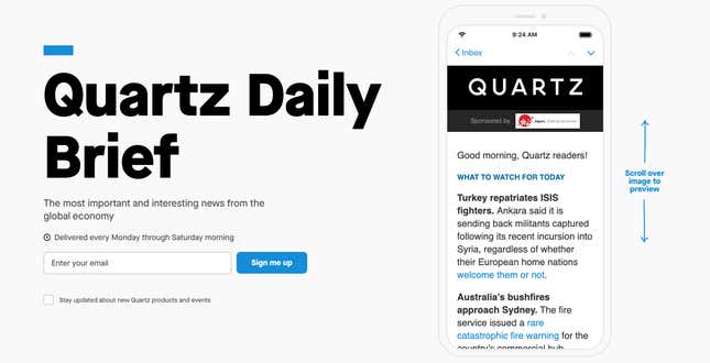Image for article titled なぜ今、日本にQuartzが必要なのか