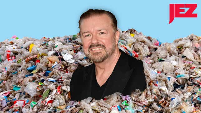 Ricky Gervais's 'Jokes' Have Earned Him Dirt Bag of the Week!