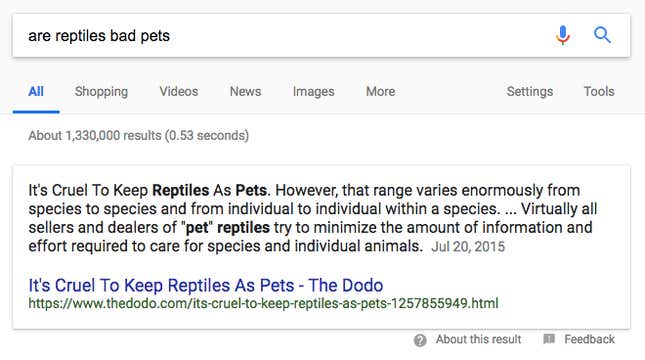 Image for article titled Google is finally admitting it has a filter-bubble problem