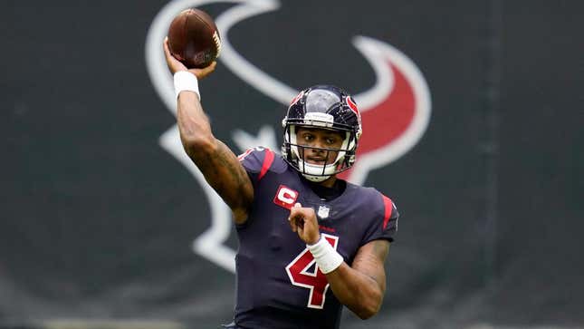 Image for article titled Houston Texans Announce Their Starting Quarterback—and It&#39;s Not Deshaun Watson